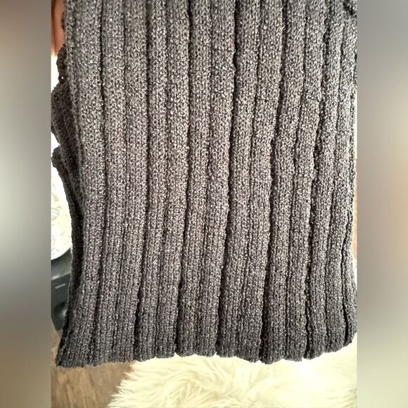 NWT SNDYS Black Ribbed Knit Bodysuit Size XS - Picture 8 of 8